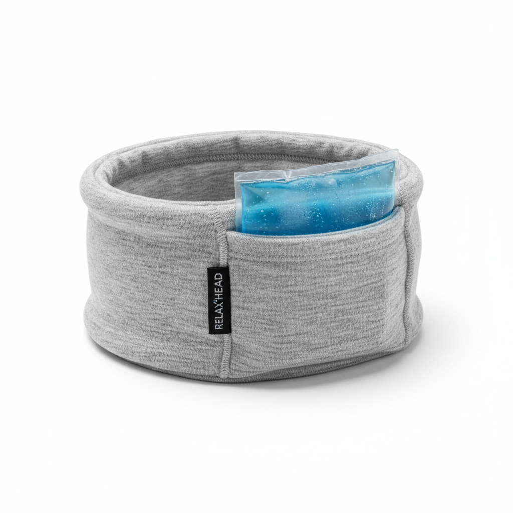 Diadema de Alivio para Migraña con Terapia de Frío